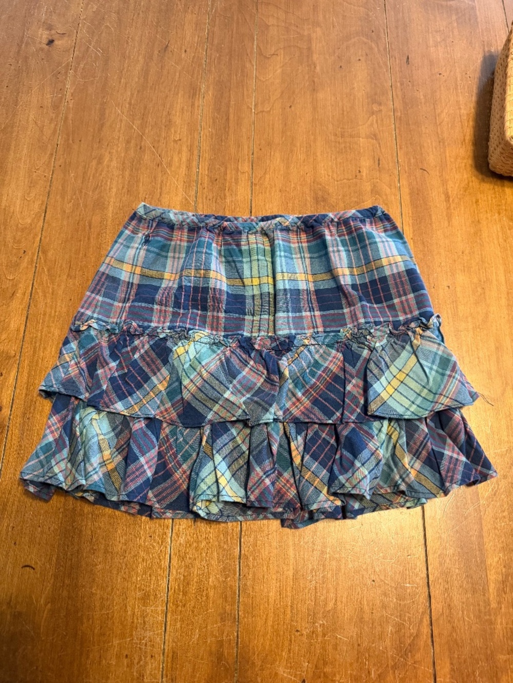 Ralph Lauren plaid girls skirt